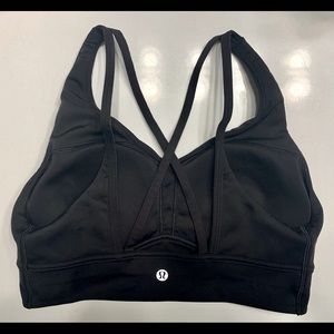 Lululemon In Alignment Longline Bra Size 8